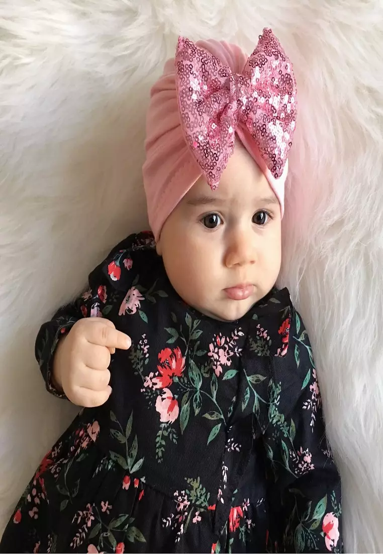 Turban bow best sale headband for babies