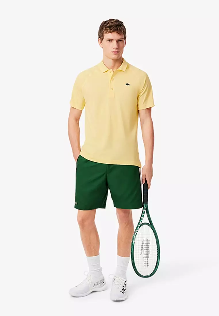 Buy Lacoste Men's SPORT Abrasion-Resistant Interlock Polo 2025