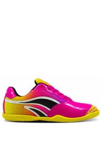 Jual Fans Fans Zico P Indoor Soccer Shoes Pink Yellow Original