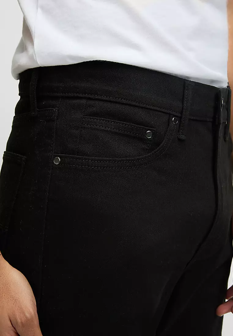 Straight Fit Stretch Jeans