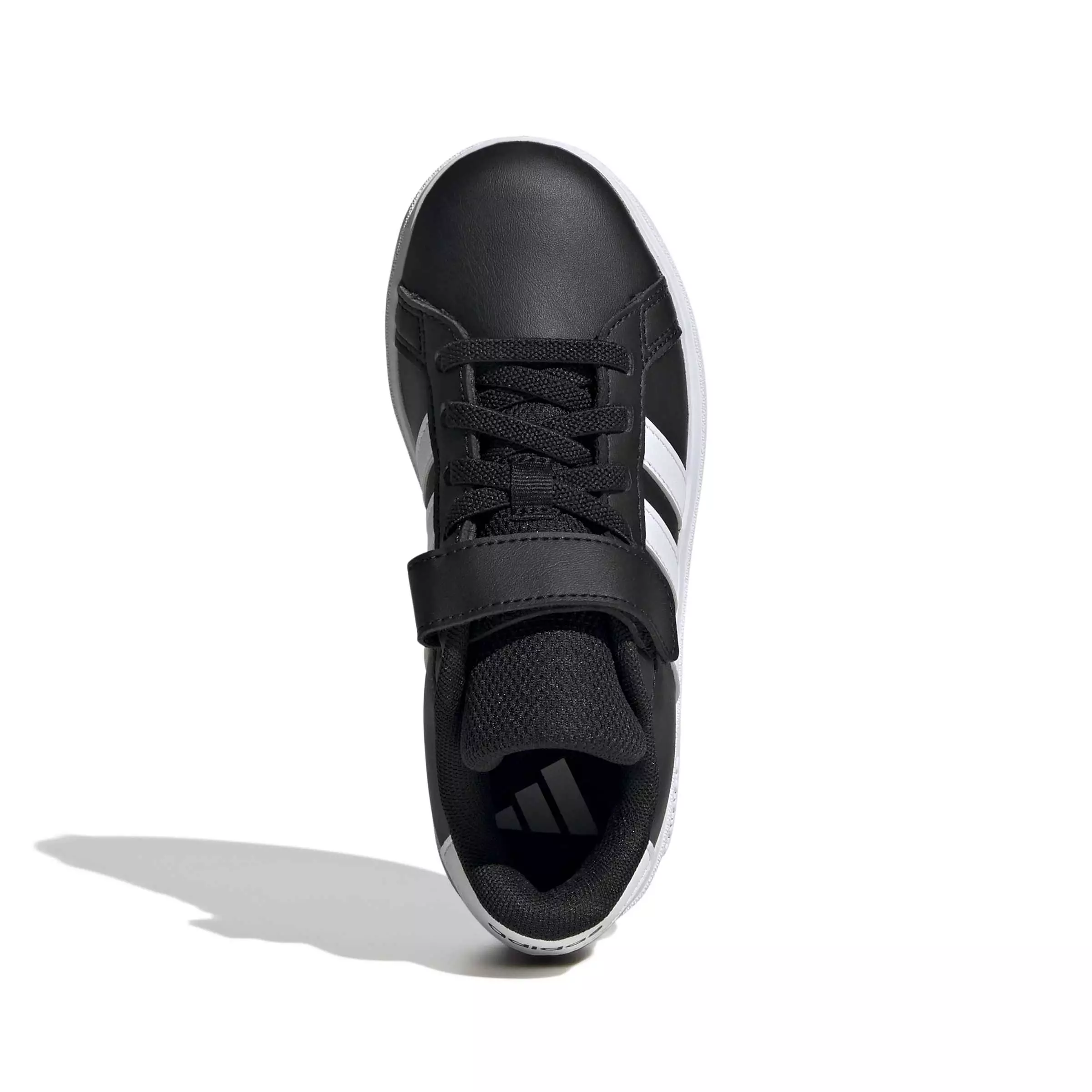 ADIDAS Grand Court 2.0 Shoes El C IE5995 - Sepatu Anak (Hitam)