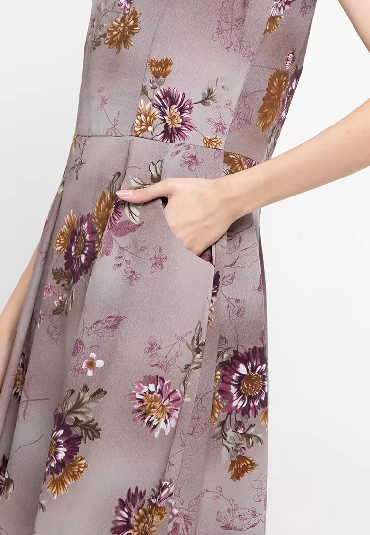 Sophistix Bailey Dress in Grey Print