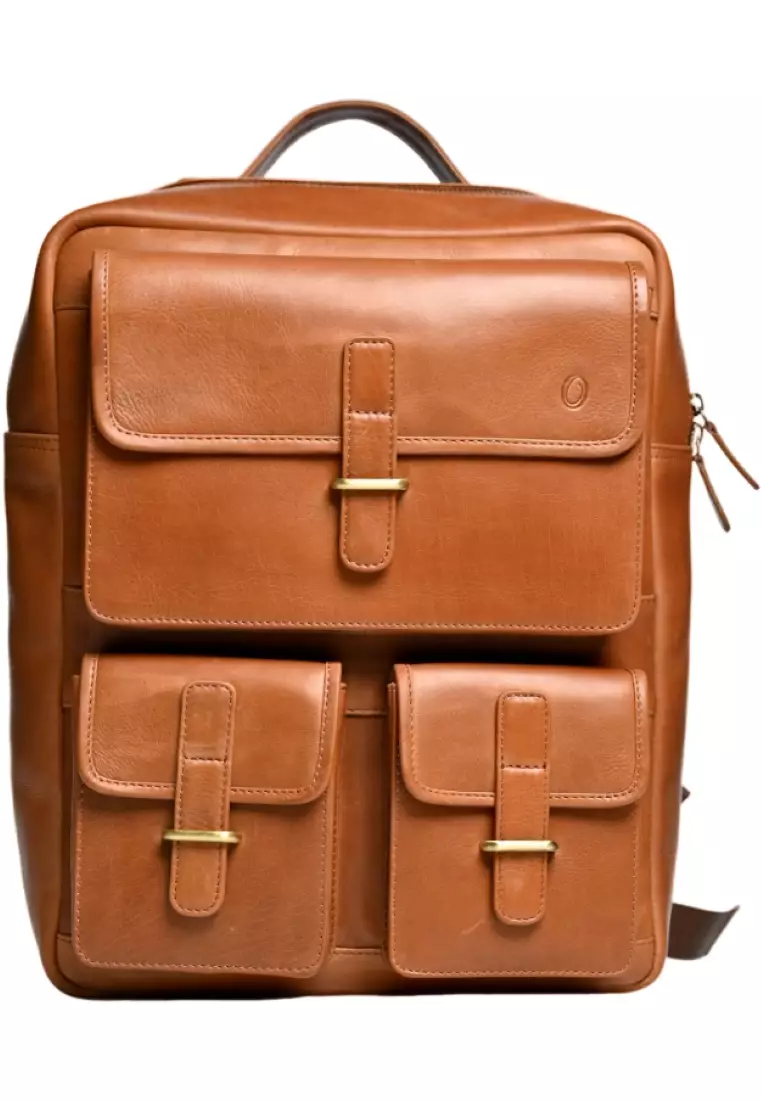 Leather backpack malaysia sales