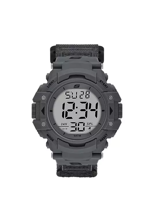 Keats Grey Polyurethane Bracelet Digital Watch SKC-SR1147