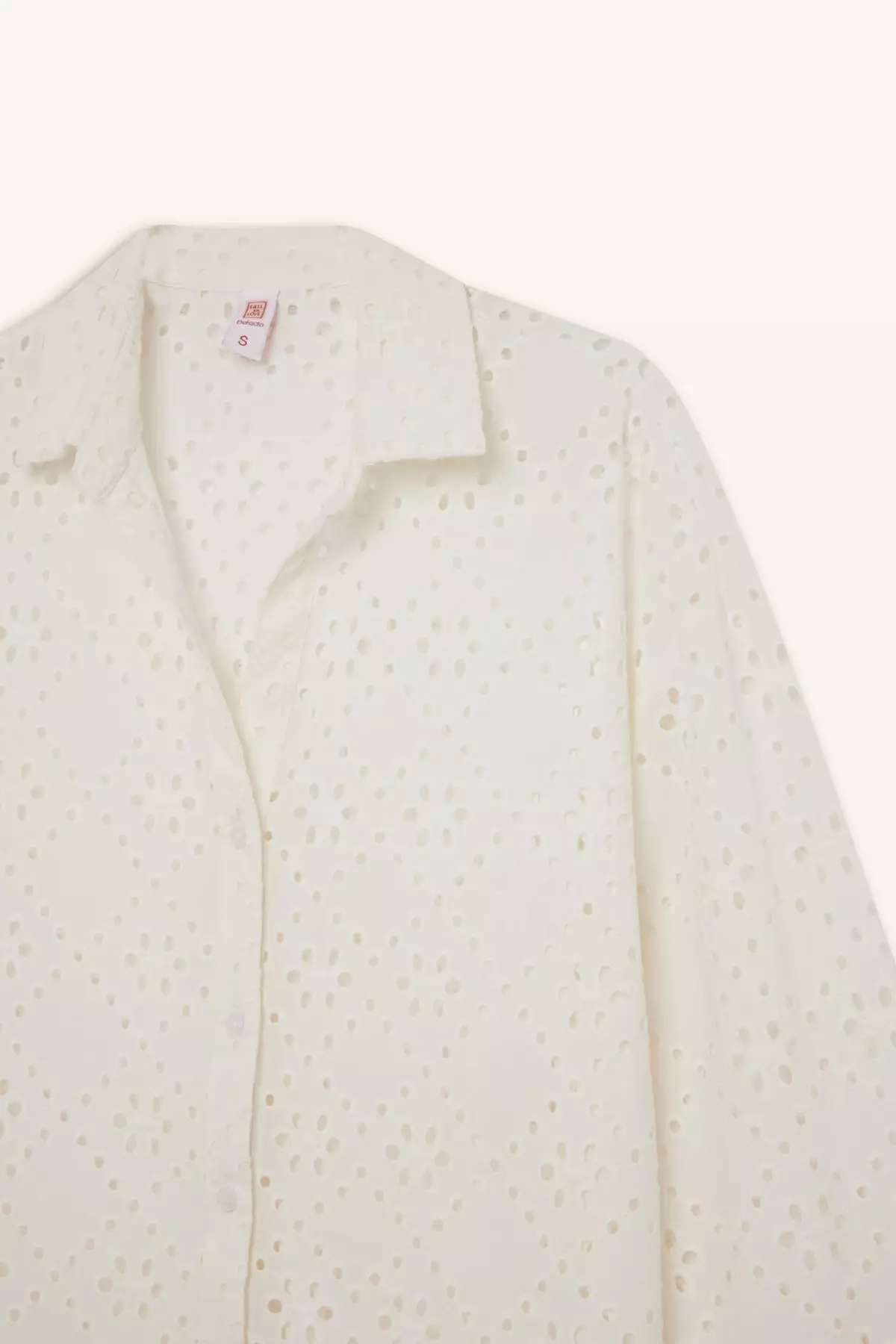 Regular Fit Cotton Brode Beach Shirt-Fall in Love C0506Ax25Sm