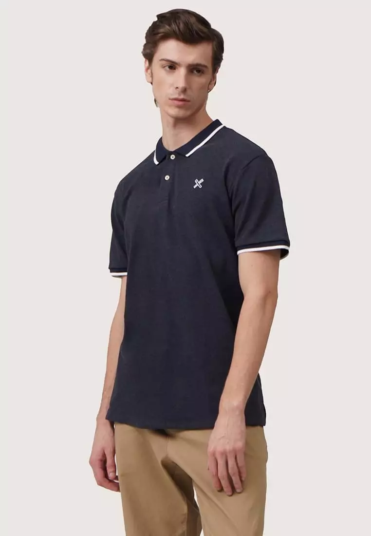 Polo Shirt With Contrast Trim