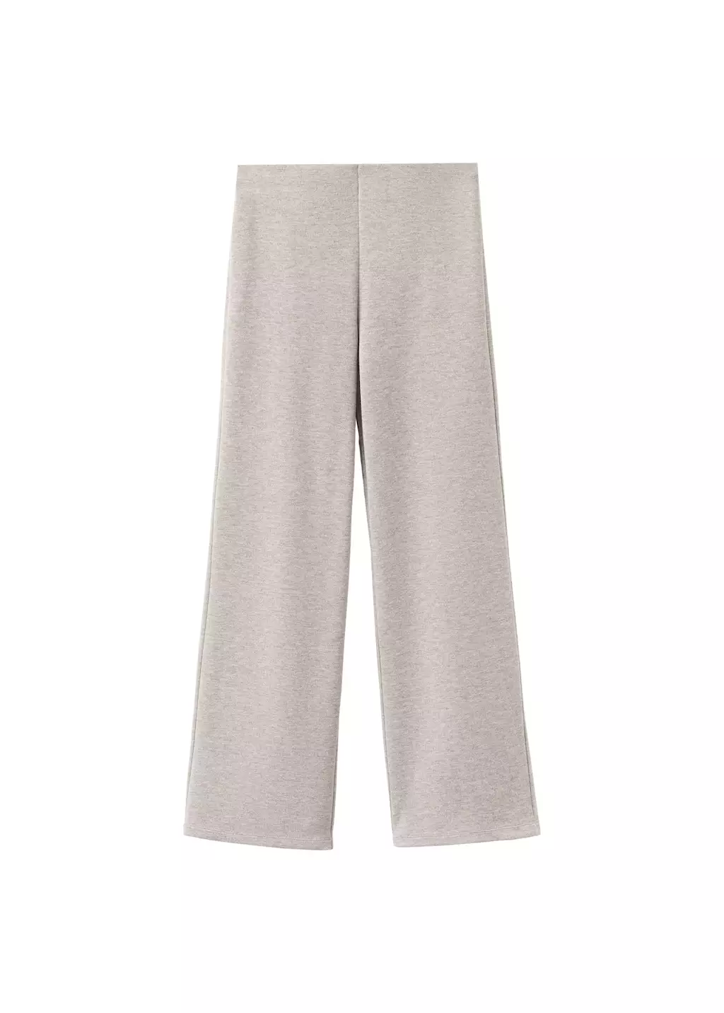 Celana straight-fit dengan pinggang elastis