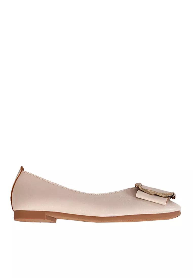Discount on Twenty Eight Shoes  shoes - SKU: VANSA Comfortable Square Toe Ballerin VSW-F18611