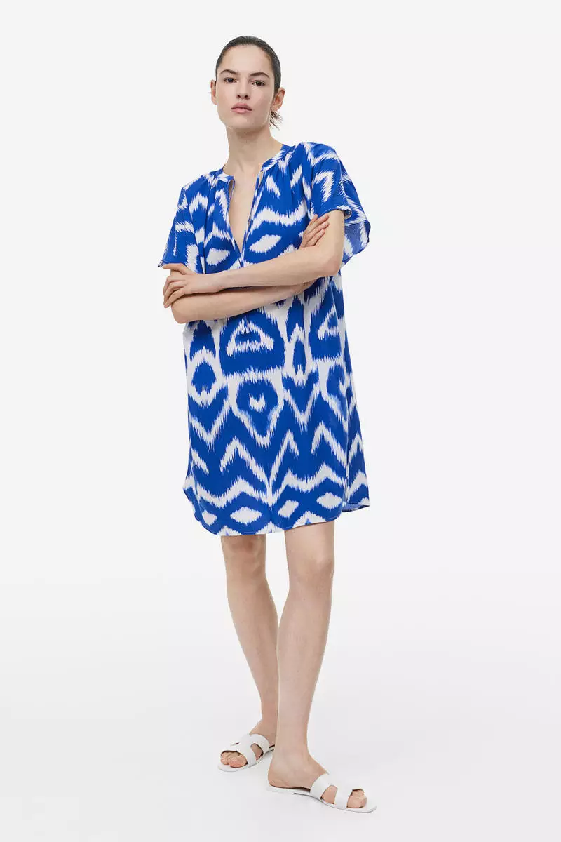 Buy H&M Cotton tunic dress 2024 Online | ZALORA Philippines