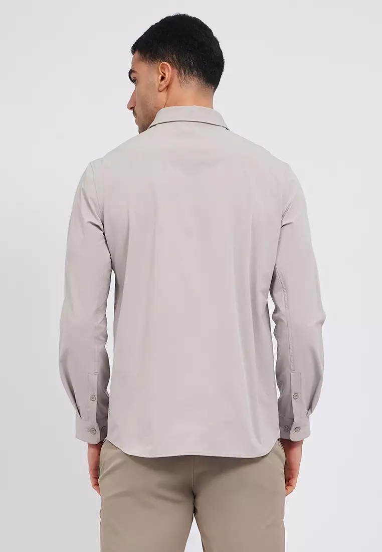 4-Way Stretch Long Sleeve Active Shirt