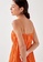 Love, Bonito orange Vayla Crinkled Maxi Dress D3152AA34B20C7GS_4
