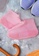 Twenty Eight Shoes pink VANSA Unisex Waterproof Overshoes VSU-R00-1W C6043SH4030292GS_3