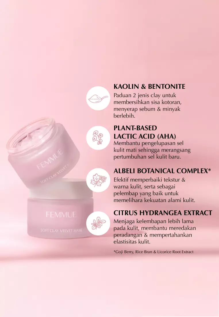 Femmue - Soft Clay Velvet Mask