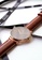 YOUNIQ gold and brown YOUNIQ Women Genuine Leather 18 mm Pinot Rosegold Interchangeable Watch Leather Strap 6F930AC0B5C93CGS_3