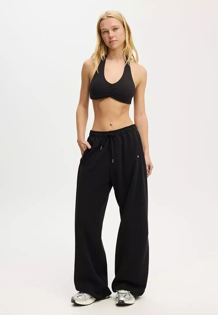 Summer Fleece Adjustable Hem Sweatpants