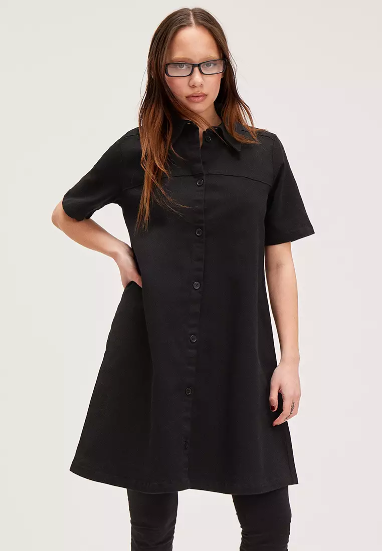 Monki shirt dress on sale