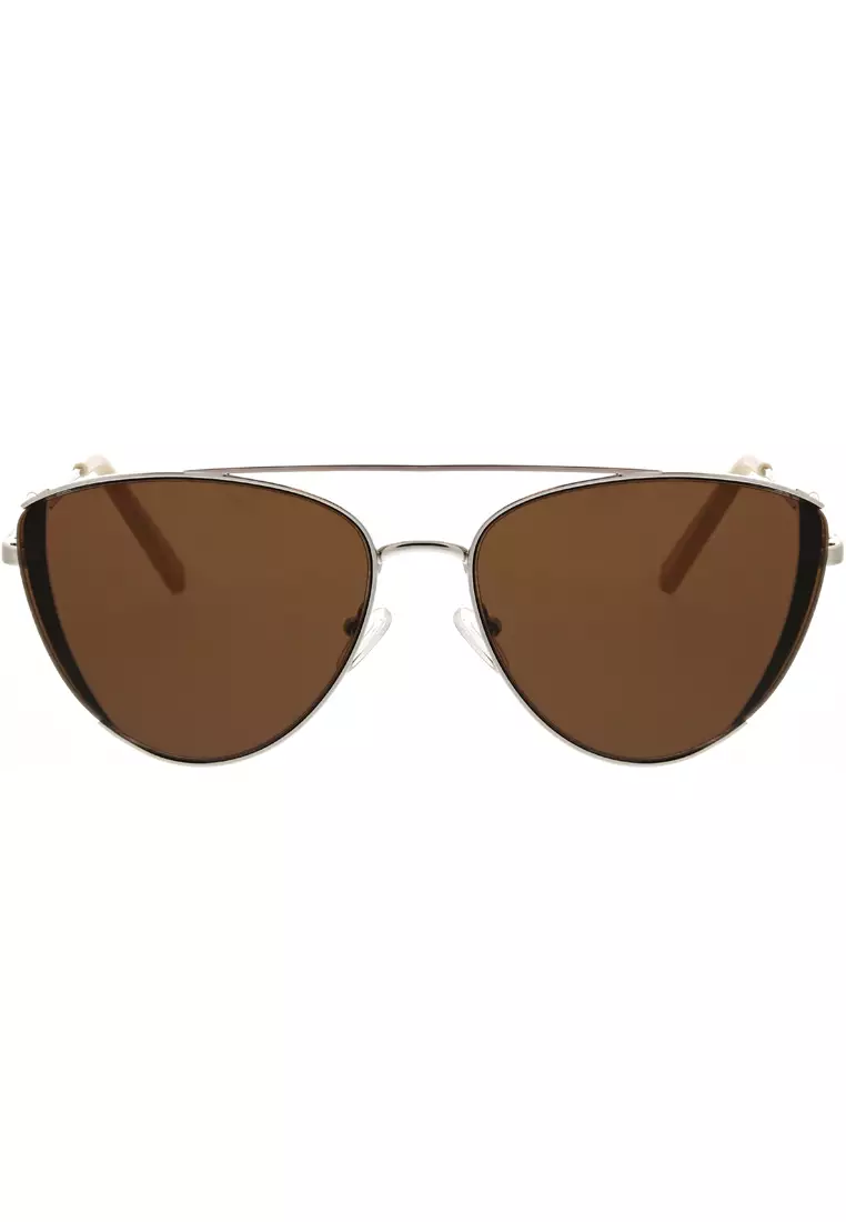 Lunettes De Soleil Kendall + Kylie Lexi Aviator - Rose Gold - Métal - Protection UV 100%