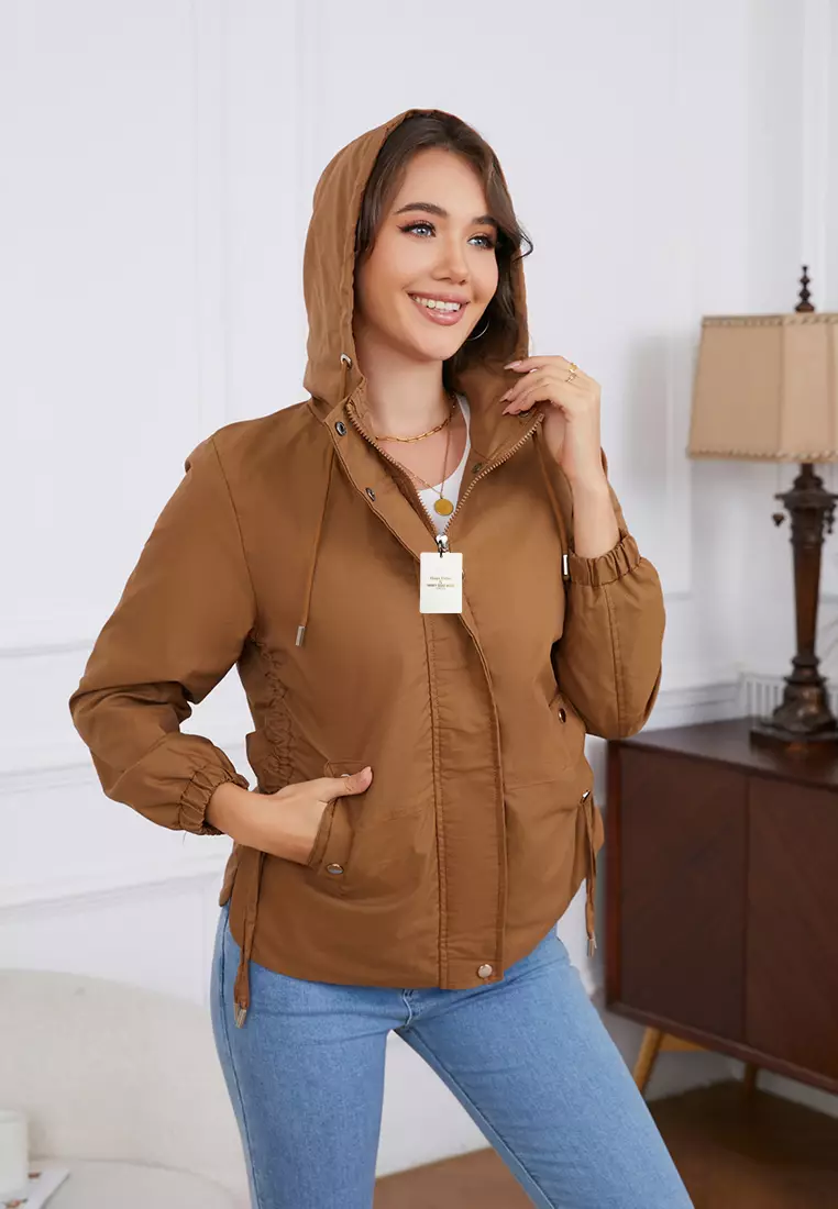 Basic Windbreaker Jacket AD227