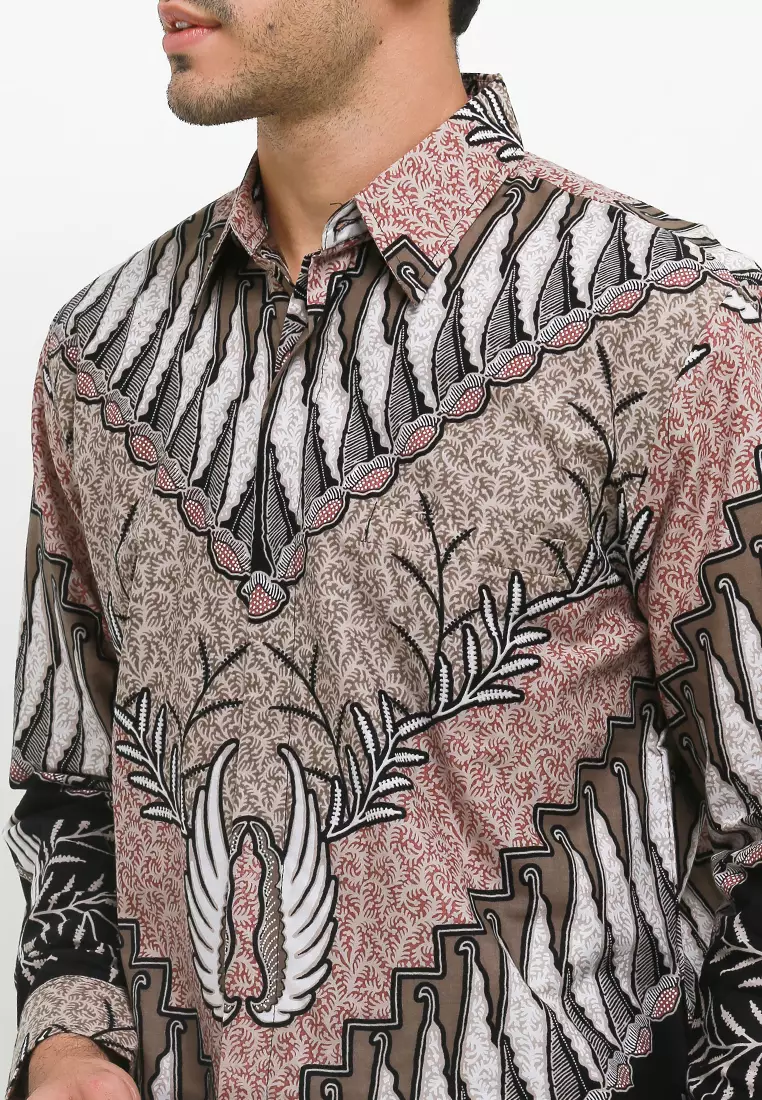 BATIK TALENTA EXCLUSIVE Lengan panjang dobby SOGAN A21