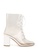 London Rag white Clear Lace up Ankle Boots 481FASH50FE3C5GS_1