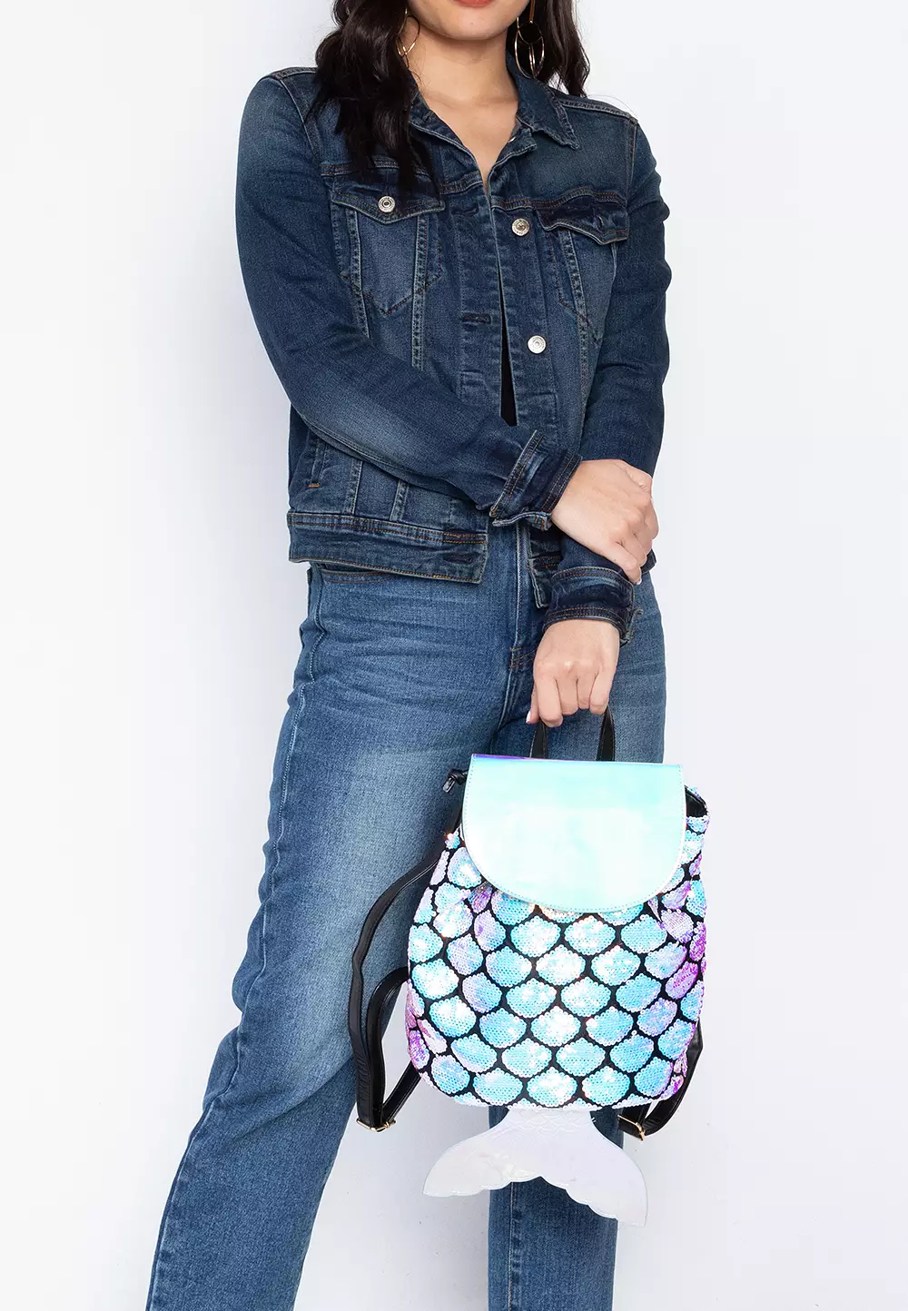 Mermaid best sale backpack justice