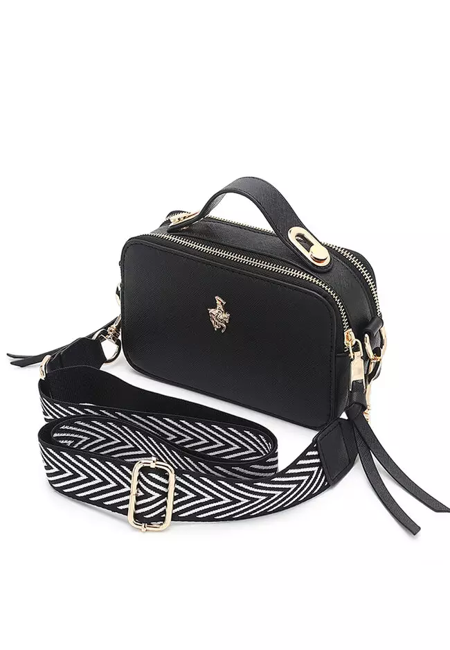 Women's Shoulder Bag / Sling Bag / Crossbody Bag - Black