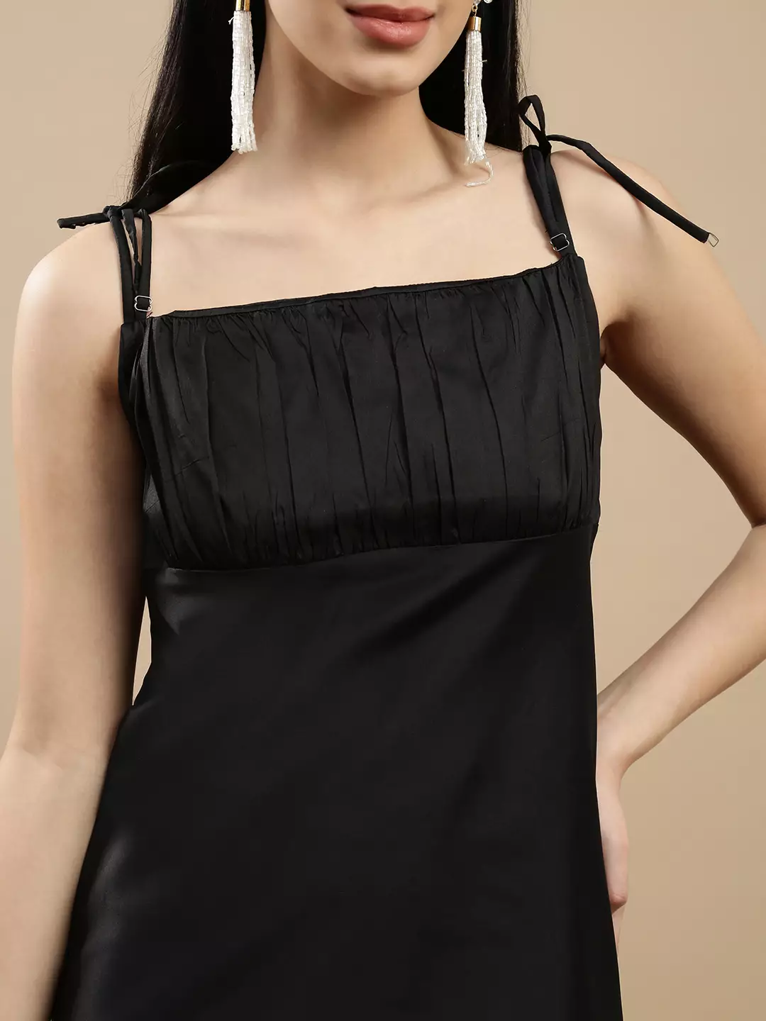 Chanira Viola Dress - Black