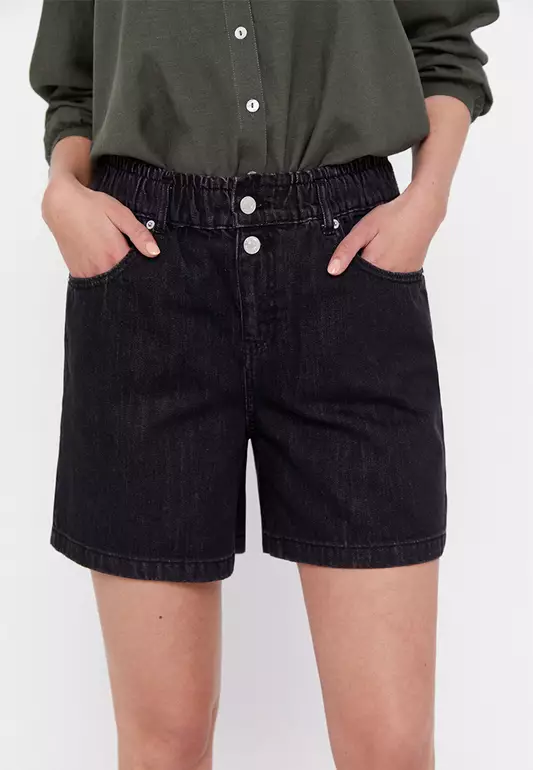 Easy Fit Denim Shorts