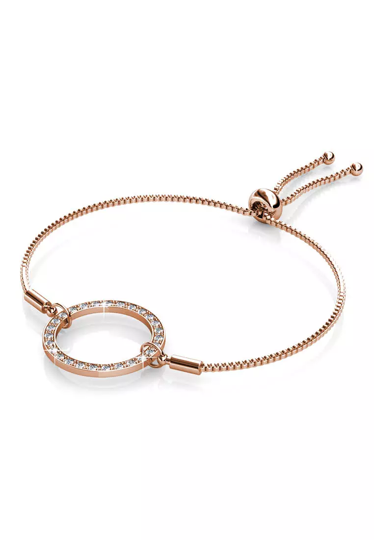 Rose gold bracelets deals for her