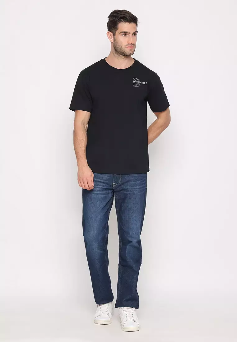 NX T-Shirt Cotton Combed Tebal Pria 207370111