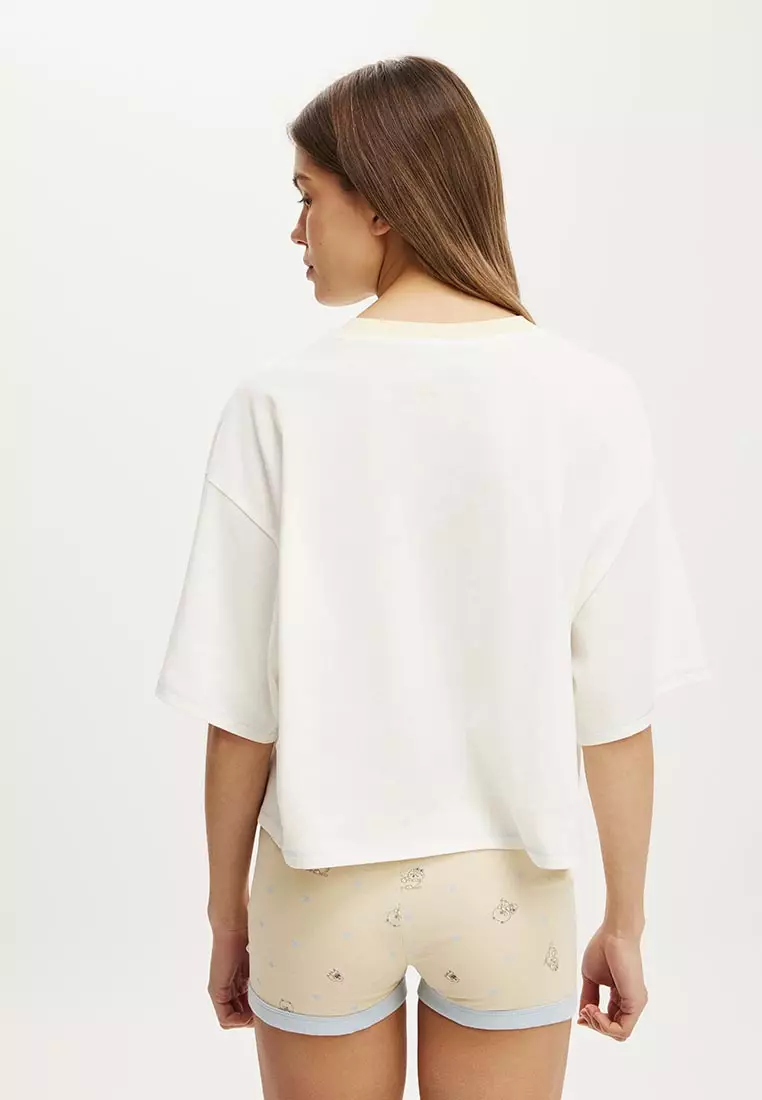 Buy Cotton On Body Cropped Boxy Lounge Tee 2026 Online | ZALORA Philippines