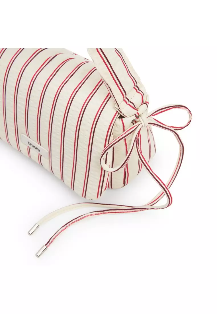 Tracey Puffy Plush Bow Crossbody