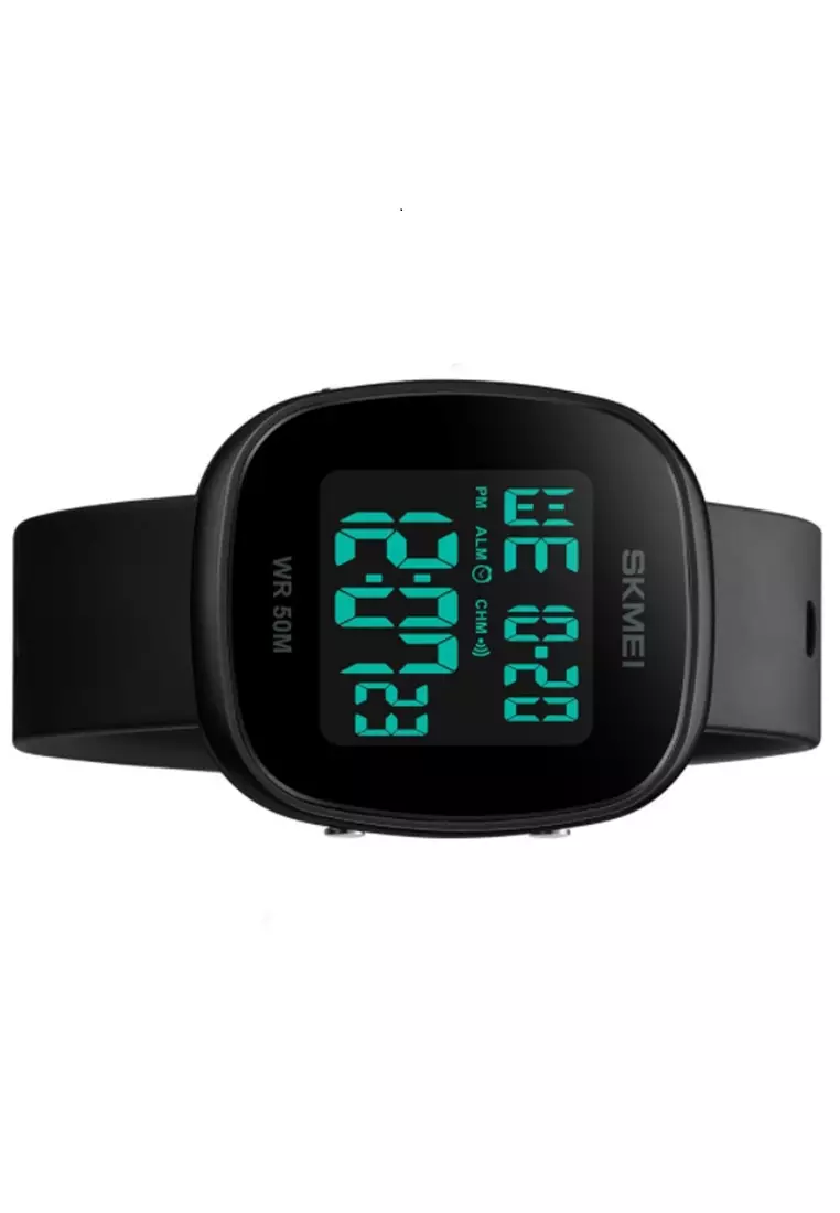 Jam Tangan Digital Pria Waterproof Many Function Strap Tali Material Silicone BY98 ORIGINAL