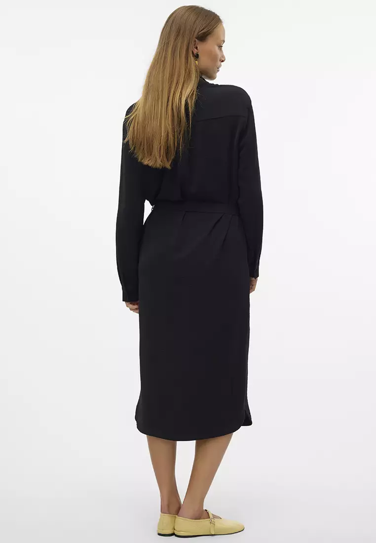Alva Long Sleeves Shirt Dress