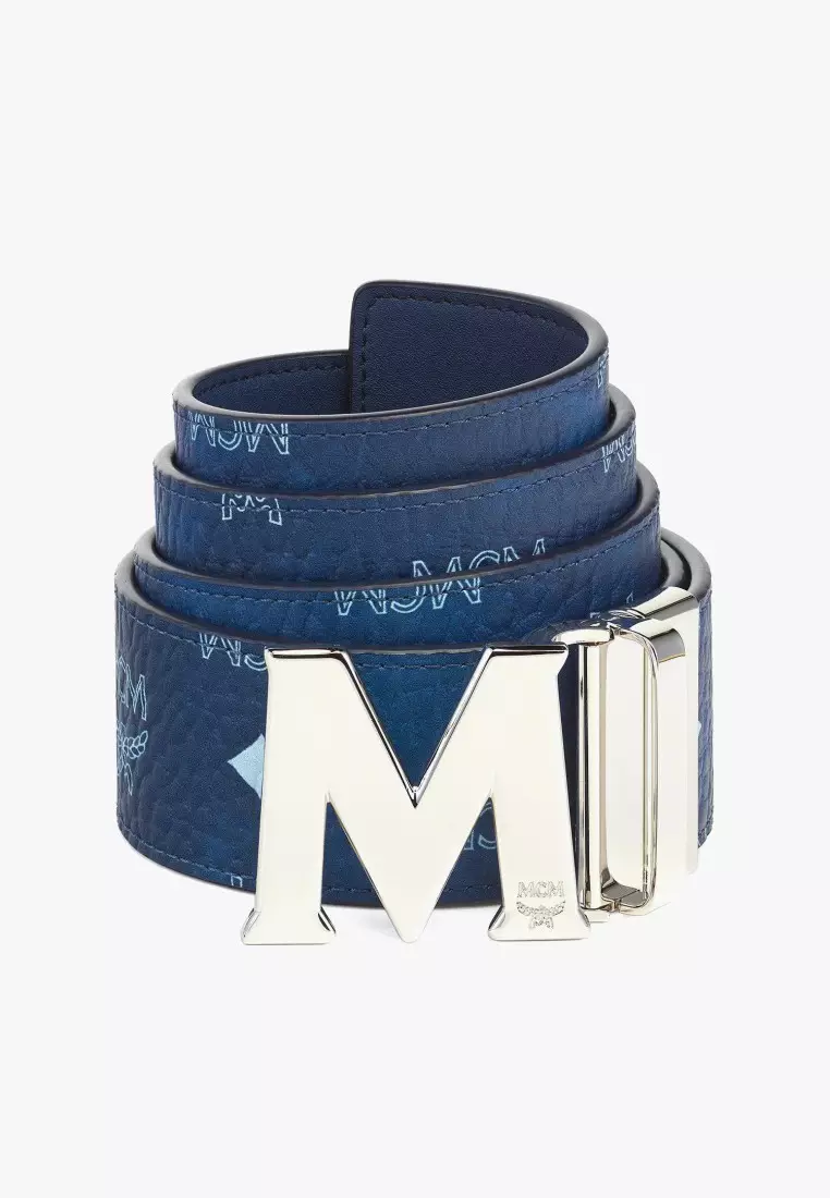 Mcm Claus M Reversible Belt In Visetos Buy MCM Claus M Reversible