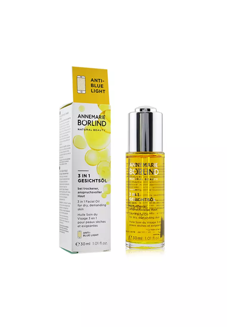 Annemarie Borlind - 3 In 1 Facial Oil - For Dry, Demanding Skin 30ml/1.01oz