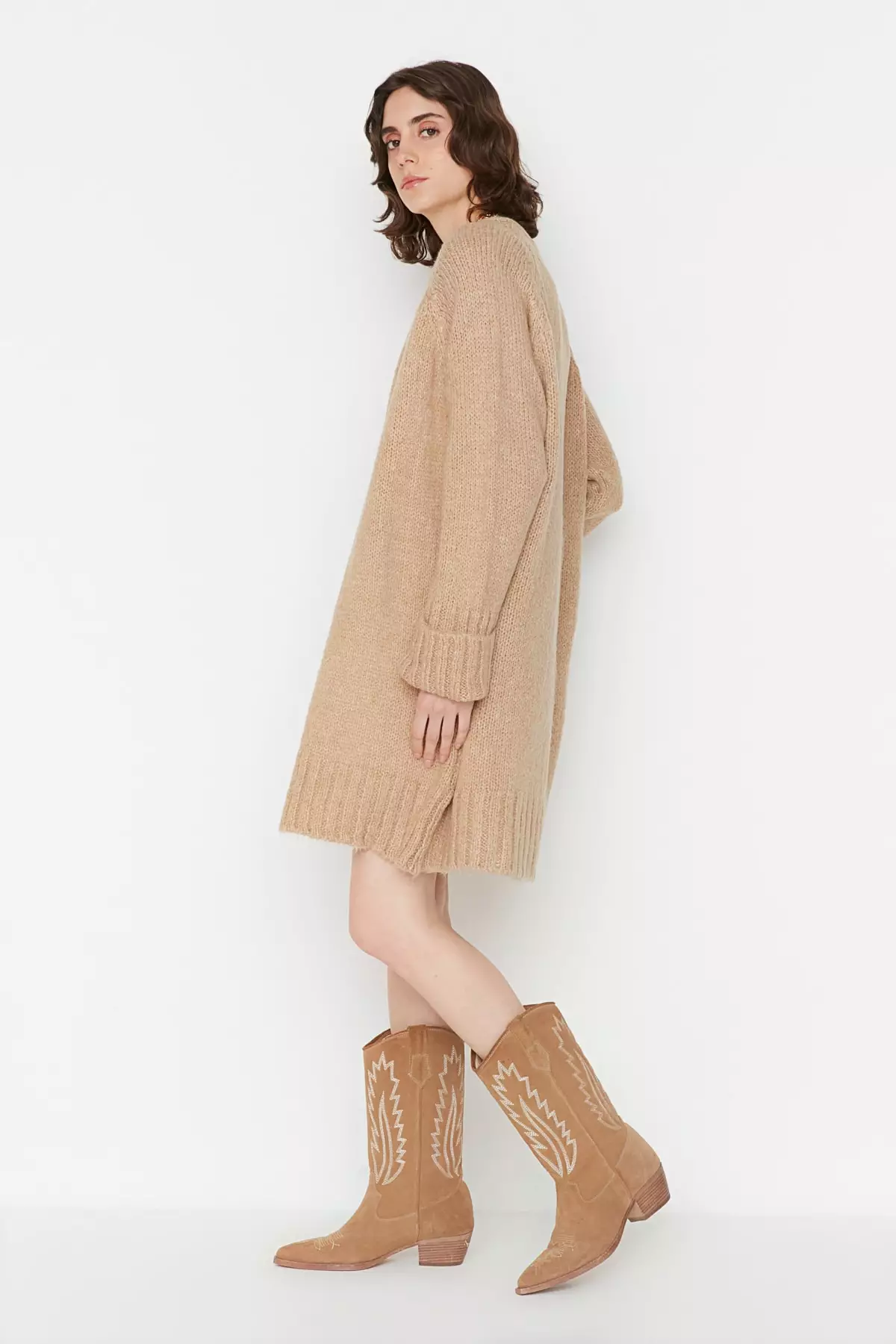 Soft Textured Knit Cardigan