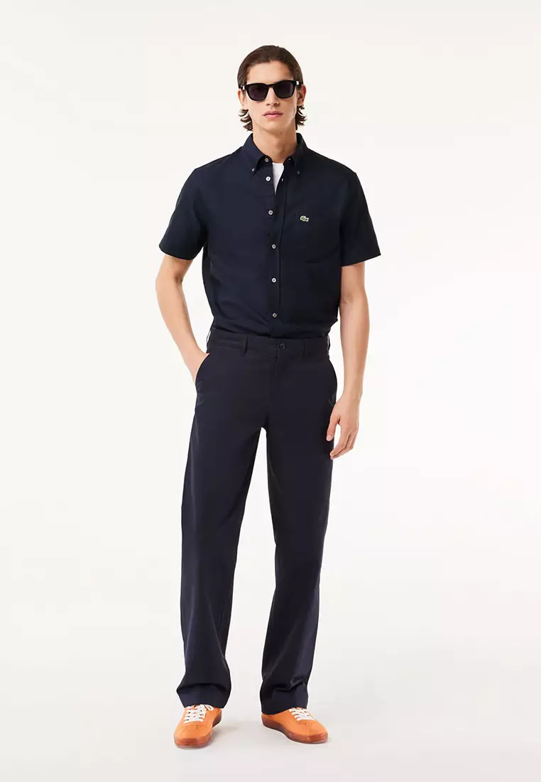 Regular Fit Short Sleeved Oxford Shirt