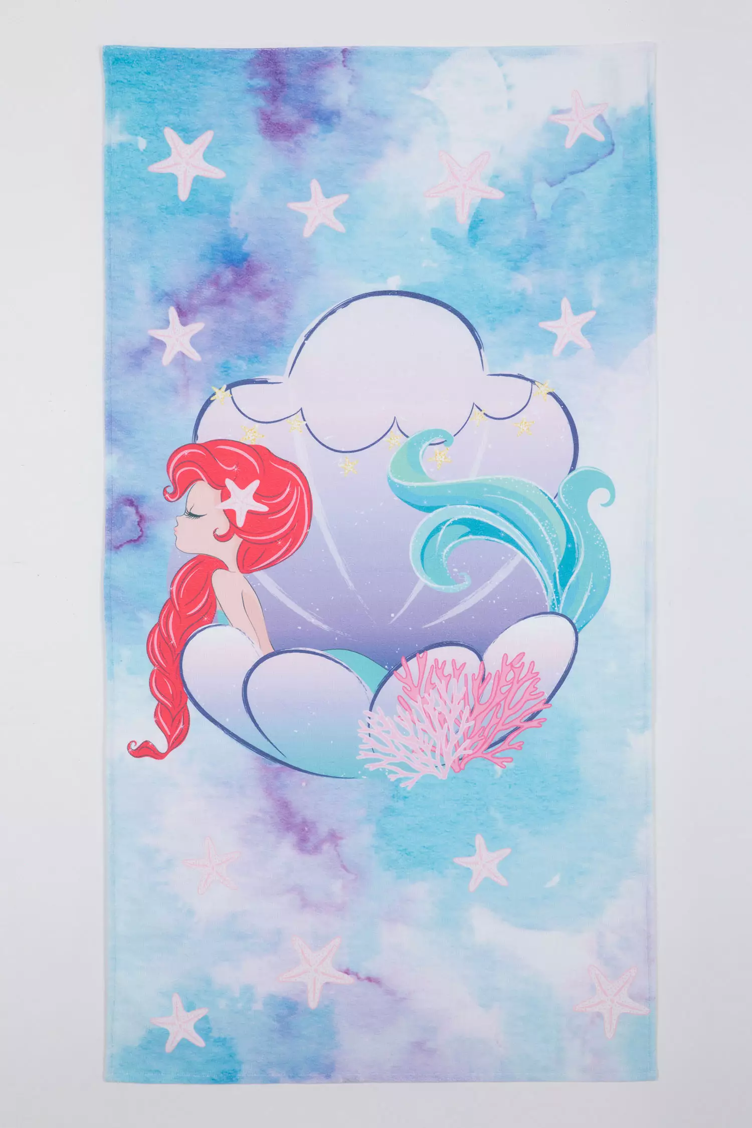 Buy DeFacto Little Mermaid Beach Towel Online ZALORA Malaysia