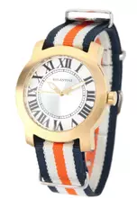 Gold, Blue, White, Orange