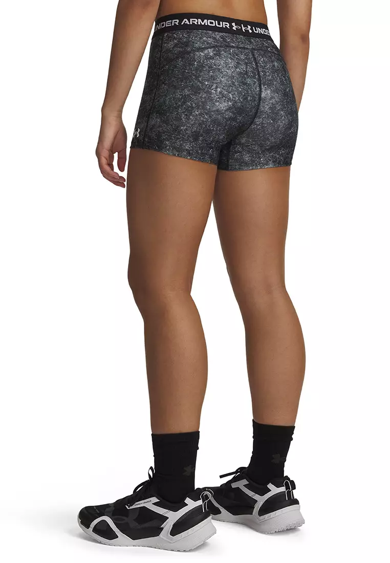 HeatGear® Printed Shorty Shorts