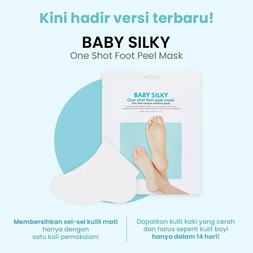 Holika Holika Baby Silky Foot One Shot Foot Peel Mask