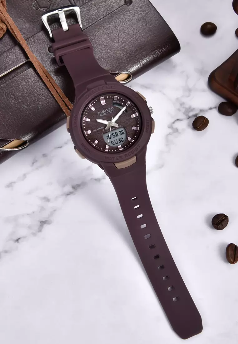 DIGITEC Jam Tangan Analog-Digital Wanita BDA-4082T - BK4W Black