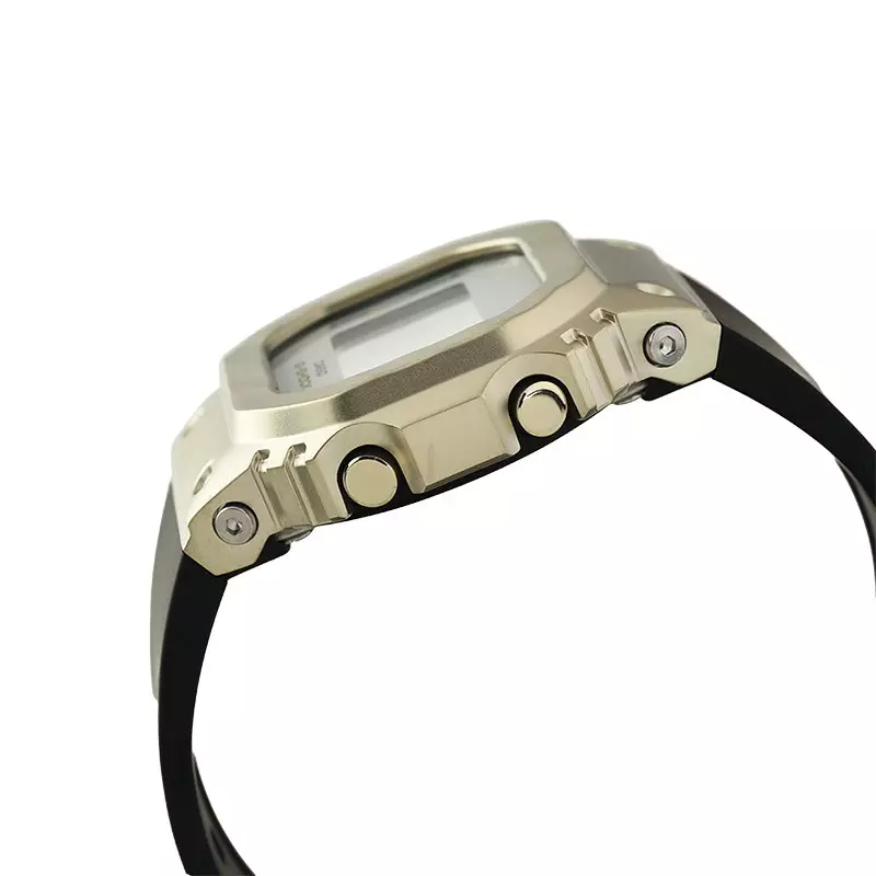 Jam Tangan Wanita Casio G-Shock GM-S5600BC-1DR Ladies Digital Dial Black Resin Band