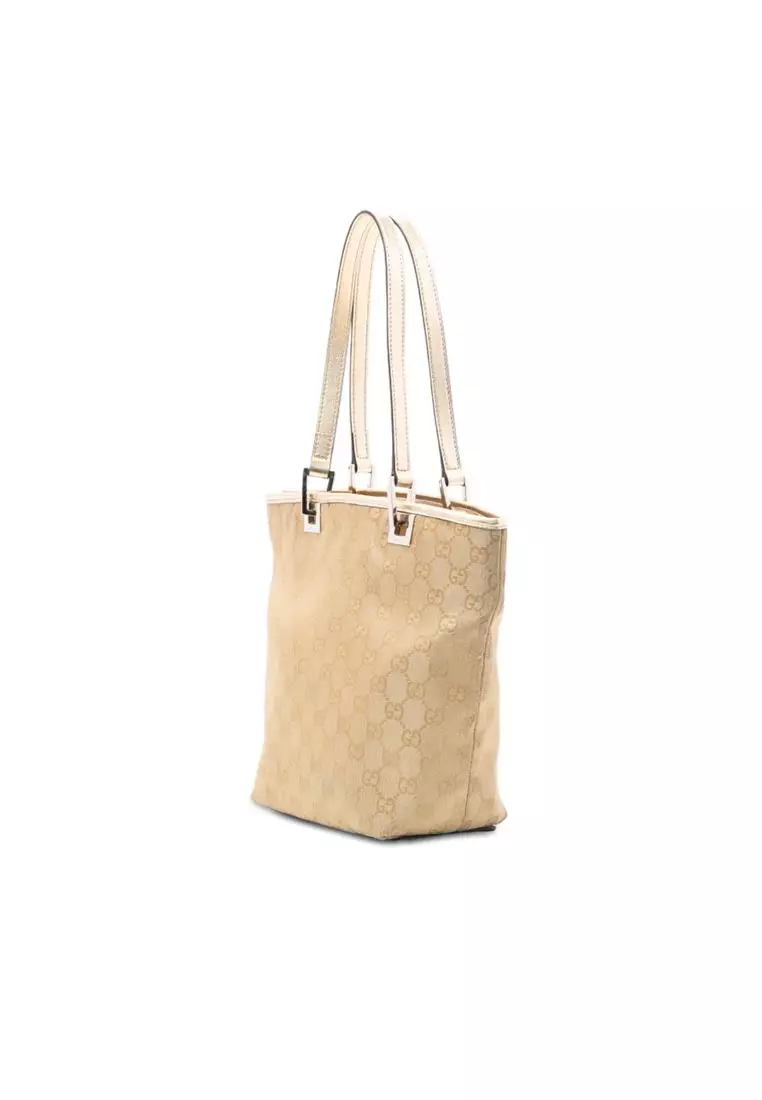 Pre-Loved Gucci Gg Canvas Tote