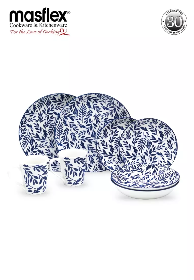 Buy Masflex Masflex 8 Piece Vines Dinnerware Set 2024 Online ZALORA