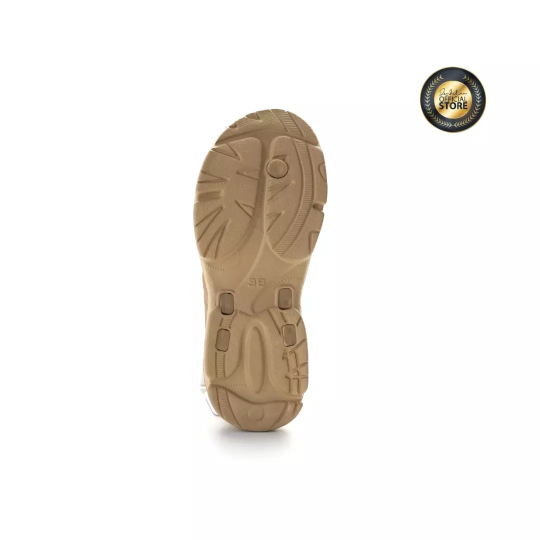 ZANDILAC - SANDAL WANITA DEWASA CH210302WD - COKLAT JAHE