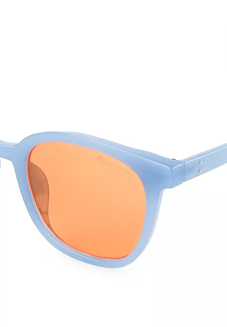 Plastic Frame Vintage Square Sunglasses
