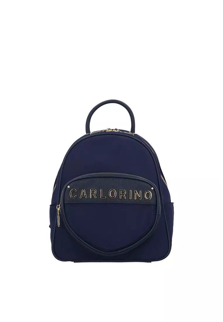 Buy Carlo Rino The Ivy Backpack - Dark Blue Online | ZALORA Malaysia