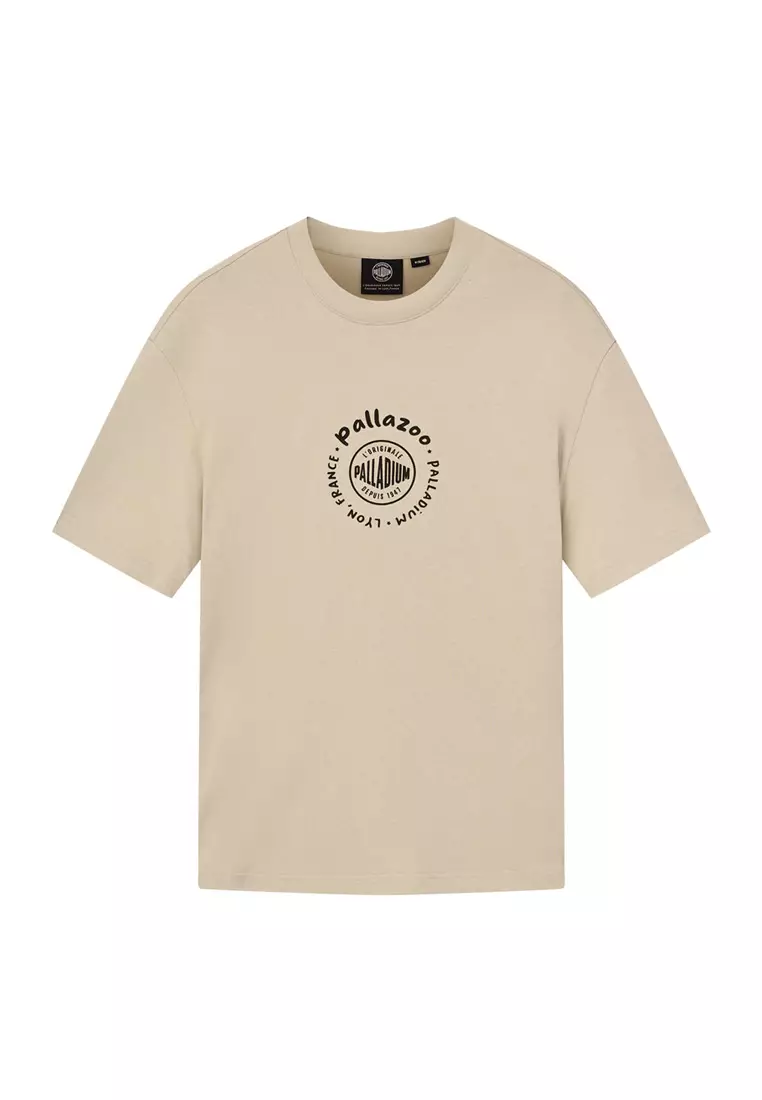 MEN'S PALLADIUM LOGO LOOSE FIT COTTON T-SHIRT